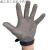 法国霍尼韦尔钢环焊接防割手套钢丝金属不锈钢铁手套 黑色 单只售价欧码偏大 XS