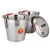 适合不锈钢提水桶手提式储水桶食用桶冰桶油桶喜桶特厚特厚无磁可带盖 (特厚)30m水桶