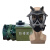 护力盾 防毒面具五件套（FMJ05型/87式）自吸过滤式全面罩 防烟雾生化