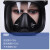新特丽 MF14型防毒面具 头戴自吸过滤式生化工业级防护橡胶 防有毒气体消防训练 单面具