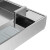 梅兰日兰（MSHML） 地插座纯齐平隐藏嵌入式100型大理石地砖地板地面插座 五孔