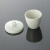实验室 陶瓷坩埚10ml 25ml 30ml 40ml 50ml 100ml带盖 耐高温坩埚 不锈钢 坩埚钳 25cm 1个价
