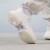 阿迪达斯 （adidas）女鞋2024夏季新款训练健身运动鞋日常休闲鞋时尚透气耐磨跑步鞋 ID6236/白淡紫 36