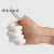 手指套防滑耐磨护手橡胶乳胶电子工业无尘一次性手指套 米黄指套(500粒)均码 默认