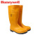 霍尼韦尔安全靴雨鞋PVC安全防护靴防砸耐油防化75707黄色44