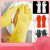 JB16橡胶洗碗手套女家务耐用牛筋防水胶皮劳保耐磨工作乳胶 透明加厚-1双装 S