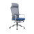 统质办公椅可躺午休电脑椅老板椅家用人体工学主管椅透气可搁脚 蓝色