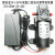 适用直流24V60W微型自动电动小型抽水泵车载洗车喷淋降温高压水泵 24V60W双直口回流泵带转换器