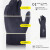代尔塔 201511 高端氯丁橡胶手套38厘米黑色9.5码1副装