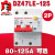 DZ47LE-125漏电断路器2P单相两极大功率保护开关D型80A 80A 2P