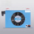 英拜   液压油铝合金风冷却器钎焊机油散热器小型液压系统冷却器   AC 220V