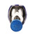 普达 防毒面具 MJ-4010全面罩配P-H2S-2（8号）滤毒罐 尘毒两用口罩 有色金属采矿 石油提炼
