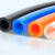 康迪普 PU气管高压气泵管气动软管空压机软管风管 蓝色 100米12-8市场款 