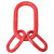 星期十 子母环4.7T 起重扣索具链条连接环合金钢吊扣起重链条吊索具定制