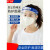 盛融乾防护面罩隔离透明塑料护目面屏帽防尘防飞沫脸罩脸头罩 透明英文(300)只