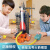 新曼迪儿童航空航天火箭模型可发射拼插玩具思维训练5拼装8男孩3岁6礼物 飞船探测器火箭款