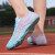 亿步仑（YIBULUN）碳板钉鞋中跑短跑鞋男女学生中考田径比赛训练鞋专业跑步跳远钉鞋 018白浅蓝 42