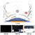 咔咔鱼红米Redmi G Pro电脑贴纸2024/23款游戏本16英寸外壳机身保护贴膜 款式1 ABCD面+高清亮丽屏幕膜+键盘膜