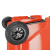 Supercloud(舒蔻) 户外脚踏垃圾桶大号环卫商用酒店塑料桶工业物业室外脚踩带盖垃圾箱 240L红色