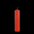 立采  蜡烛 应急无味焟烛 红色无烟5×17cm(10个) 1件价 