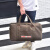 唐晓笙帆布旅行包男士背包行李包手提包户外运动健身包装衣服大包旅游包 咖啡0616#足球