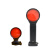 JSLOYDJ 双面警示灯FL4830可伸缩防水防尘铁路信号灯方位灯 ExdIIC 3.7V 2伸缩款