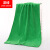 洛楚（Luxchic）420g洗车毛巾深绿色30*70x2条 擦车巾加厚抹布保洁清洁毛巾清洁用品