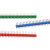 单双排排针彩色连接器间距2.54MM插针1/2*40P直针弯针插座铜针 双排直针2x40P红色5条