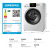 松下（Panasonic）滚筒洗衣机全自动超薄8公斤家用节能BLDC变频一级能效下排水白色 XQG80-N82WN