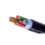 起帆（QIFAN）电线电缆 YJV22—3*25+1*16 C级阻燃埋地控制电缆 黑色【1米价】