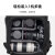 山头林村普乐威原创设计单反相机包双肩包户外大容量尼康佳能摄影包背包 黑色