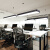 简约现代长条型形LED办公室圆角吊灯造型灯长方形吊线灯吸顶灯写 白色90*30cm*60W 其他