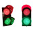 定制200型信号红绿灯AC220v遥控款