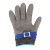 援邦 防割手套 5级不锈钢丝手套防刀割防切割防玻璃 短款1只(送白手套) XL 