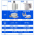 适用HDLH木工机械雕刻机自动上下料开料机飞机定位气缸QGY40-30-25-35 新版定位气缸40X30-35普通款