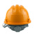 汉盾（HANDUN）HD-HT34 三筋ABS透气安全帽带透气孔 无反光条 新旋钮帽衬Y型下颚带橙色 1顶