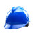 德威狮V型安全帽男工地领导新国标ABS建筑夏季透气电力绝缘定制头盔 黄色V款一键式帽衬