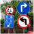月桐（yuetong）道路安全标识牌交通标志牌-禁止鸣喇叭 YT-JTB2  圆形φ400mm 