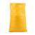 伏兴 黄色编织袋 蛇皮袋打包袋物流包装袋防汛沙袋 中厚亮黄40*60cm 50只