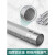 燃气排烟管强排式直排不锈钢铝合金伸缩软管排气管配件加长 10cm排烟管送铝箔胶带(拉长1.5
