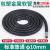 界工黑色包塑金属软管塑料穿线管波纹管电线电缆保护套管蛇皮管阻燃管 标准普通内径10mm（100米）