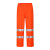 稳斯坦 分体式环卫反光雨衣雨裤 L/170荧光橙300D套装 路政保洁施工地防汛1103 WF006