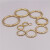 驭舵铜无缝铜环圆环实心铜圈包配件黄铜无缝圆圈 内径45mm