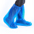 防水防滑加厚耐磨雨衣成人高筒下雨天外穿防雨靴赶海工业品 zx蓝色--中筒100只 均码