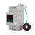 伊莱科DL85双显交流电流电压表头D37/52导轨式多功能数显电表定制 双显表头交流电压+电流