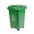 适用于户外环卫垃圾桶带盖50L商用分类垃圾箱240升塑料垃圾桶  定 红色 有害垃圾