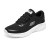 斯凯奇（Skechers）轻奇跑鞋夏季男运动渐变休闲鞋跑步鞋 白色 894220-BKW 黑色/ 43