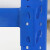 君制 货架仓储仓库货物架置物架储物架多层承重落地重型铁架子 300kg/层蓝色四层主架长150*宽50*高200cm