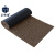 正奇谊 pvc丝圈地毯 塑料地垫防滑入户进门脚踏垫  20mm厚 米棕色  80*120cm