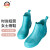 上海牌雨鞋女士低筒舒适PVC耐磨防滑防汛劳保工业防护耐腐蚀耐酸碱食品加工鞋SH259 绿色 38